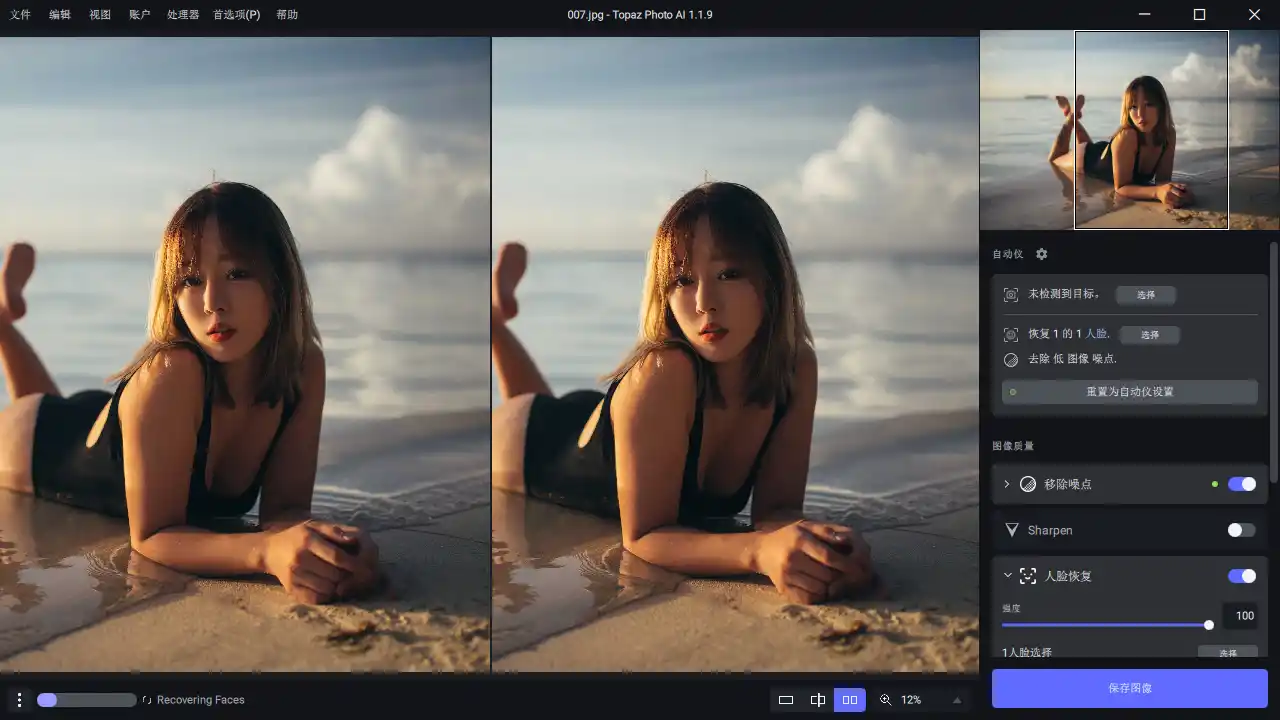 Ai图片降噪Topaz Photo Pro v1.7.0高级版-副业淘金网