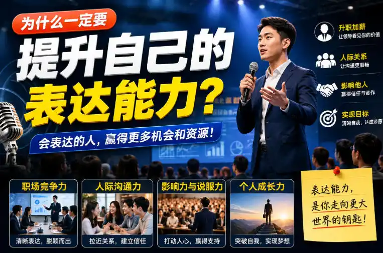付费文章：为什么一定要提升自己的表达能力？-副业淘金网