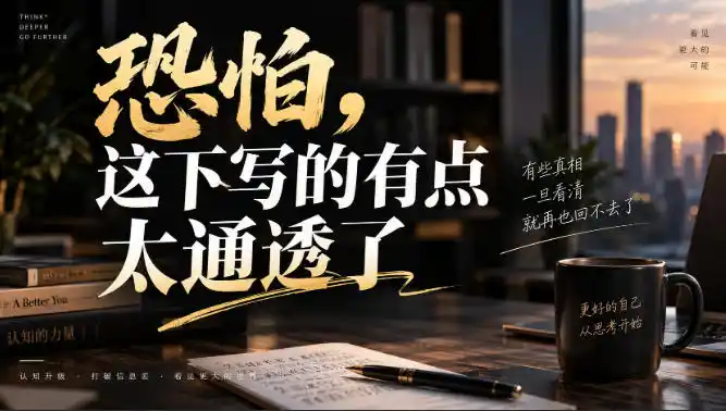 灏泽叔最新付费文章：恐怕，这下写的有点太通透了-副业淘金网
