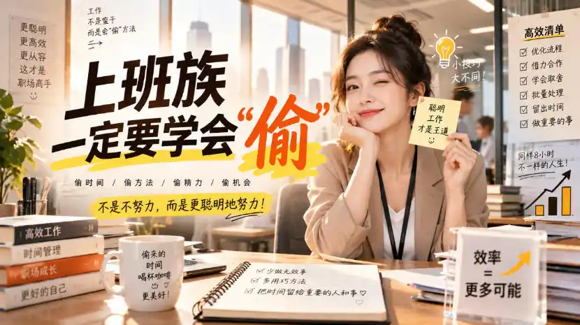 某社群精选付费文：上班族一定要学会“偷“-副业淘金网
